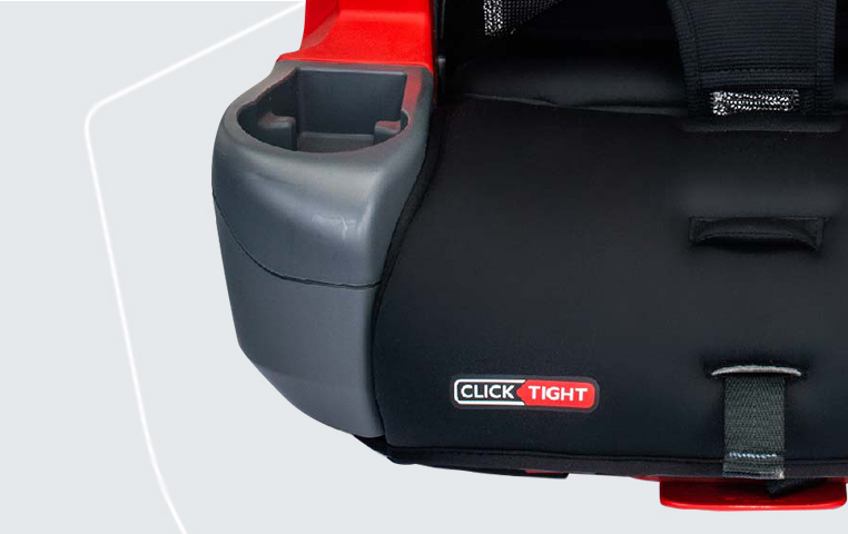 Grow with You ClickTight Harness to Booster Black Contour