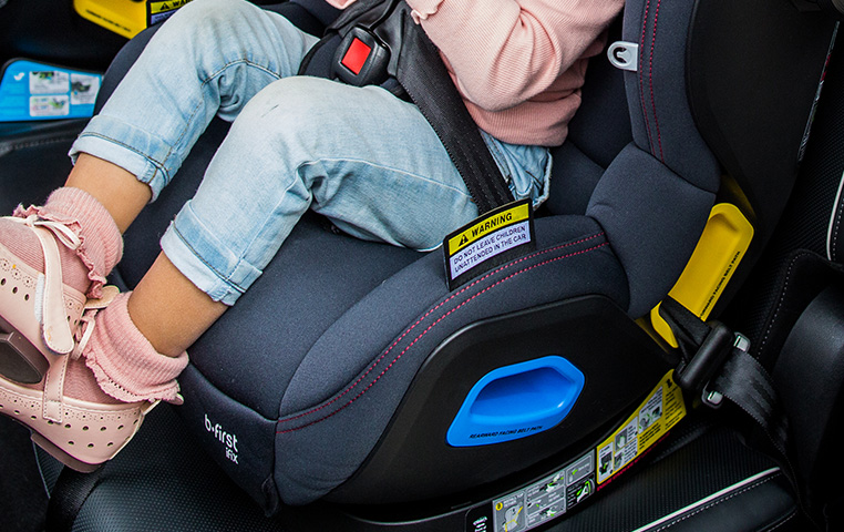 B-First Ifix Convertible Car Seat Black