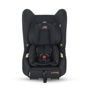 B-Compaq Ifix + Convertible Car Seat Black Opal