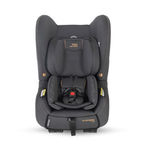 B-Compaq Ifix + Convertible Car Seat Grey Opal
