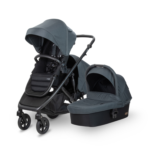 Strider Signature v5 Travel System Strollers Black Gum