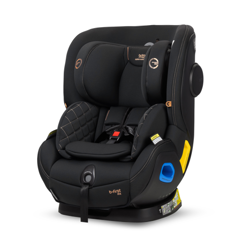 B First Ifix Convertible Car Seat Black Opal
