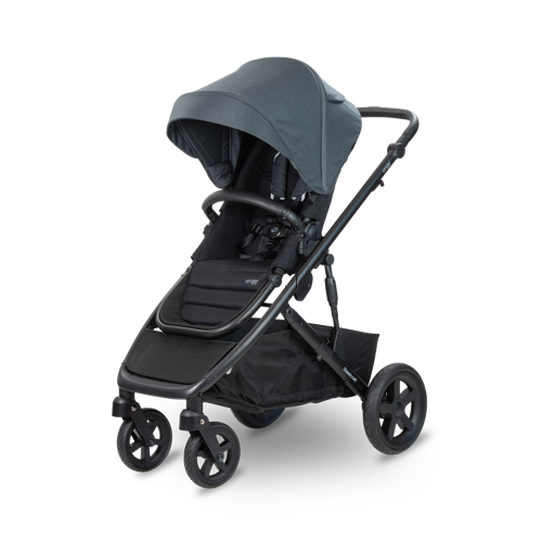 Strider Signature v5 Travel System Strollers Black Gum