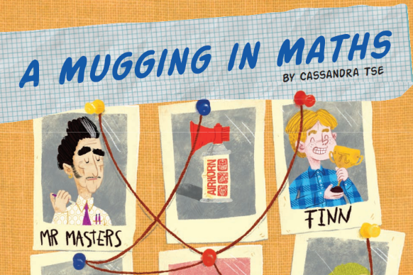 Book cover of A Mugging in Maths