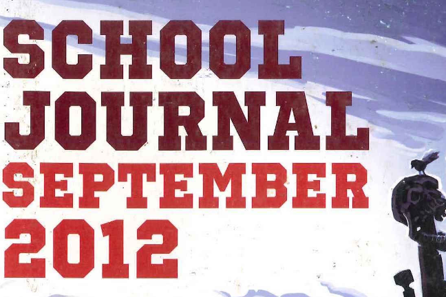 Cover image of "School Journal September 2012"
