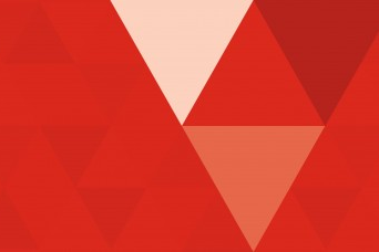 Image a series of red triangles. 