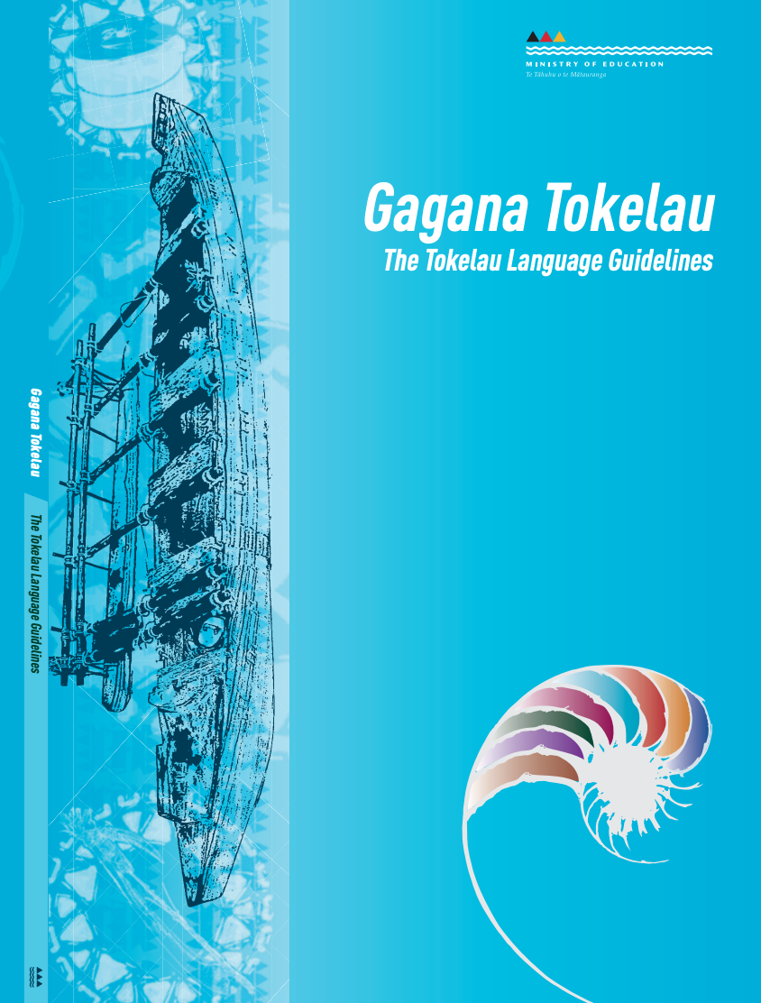 Cover page of The Tokelau Language Guidelines document.