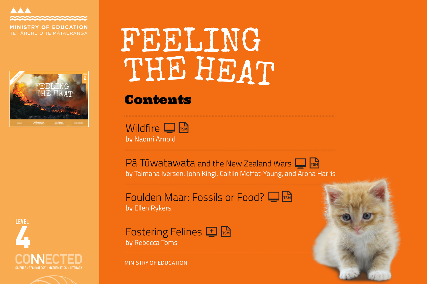 Feeling the Heat contents list