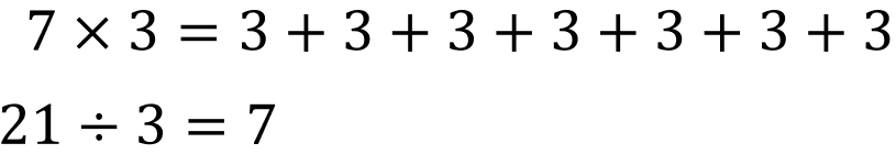 Equations showing algebraically how the proportional adjustment relationship could be expressed.