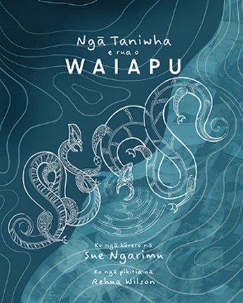 Cover page of the book “Ngā Taniwha e Rua o Waiapu”