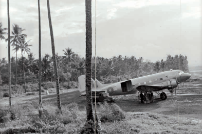 Faleolo Airport built by US military personnel in 1942