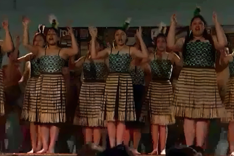 Kapa haka performance. 