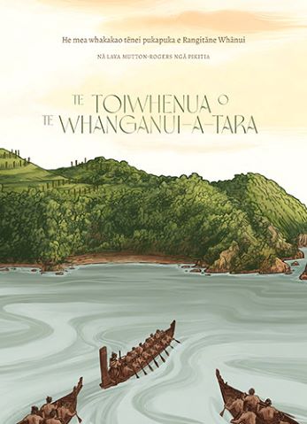 Cover page for the book “Te Toiwhenua o Te Whanganui-a-Tara"
