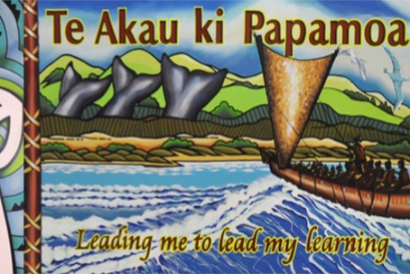 Te akau ki papamoa school banner as the hero image 