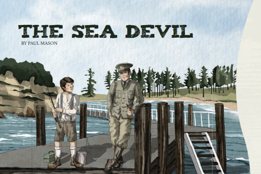 Book cover of The Sea Devil