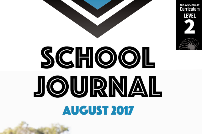 Cover image of "School Journal Level 2 August 2017"