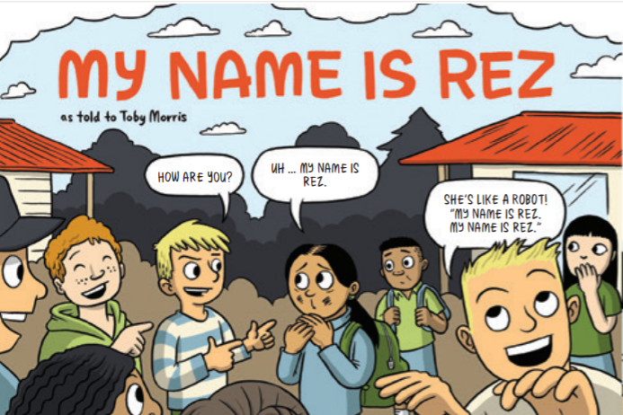 Cover image of "My Name Is Rez"