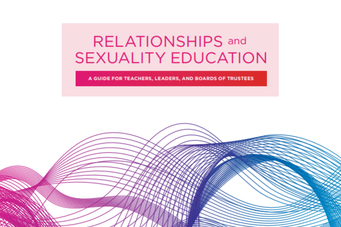 Cover image of "Relationships and Sexuality Education"