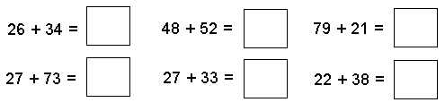 Six addition questions: 4 + 8, 7 + 9, 9 + 11, 7 + 13, 7 + 5, and 12 + 8.