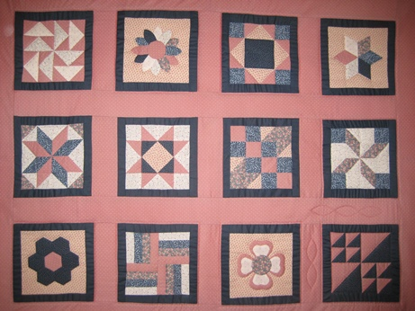 A quilt.