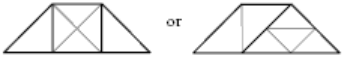 Answer to Activity 1b: two trapezium diagrams with different subunit constructions.