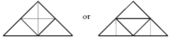 Answer to Activity 1d: two triangle diagrams with different subunit constructions.