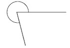 A reflex angle.