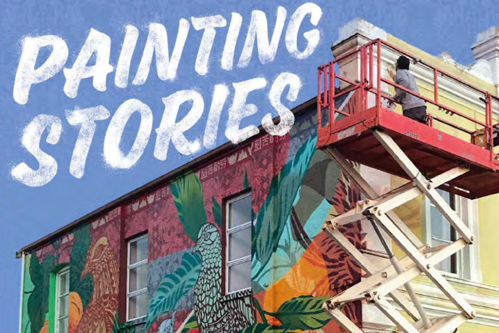 Cover of Painting stories book.