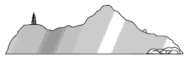 Sketch map Mārama Island from front view.