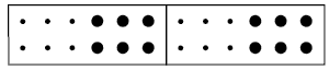 A model showing that when two even numbers are added the result is always divisible by two.