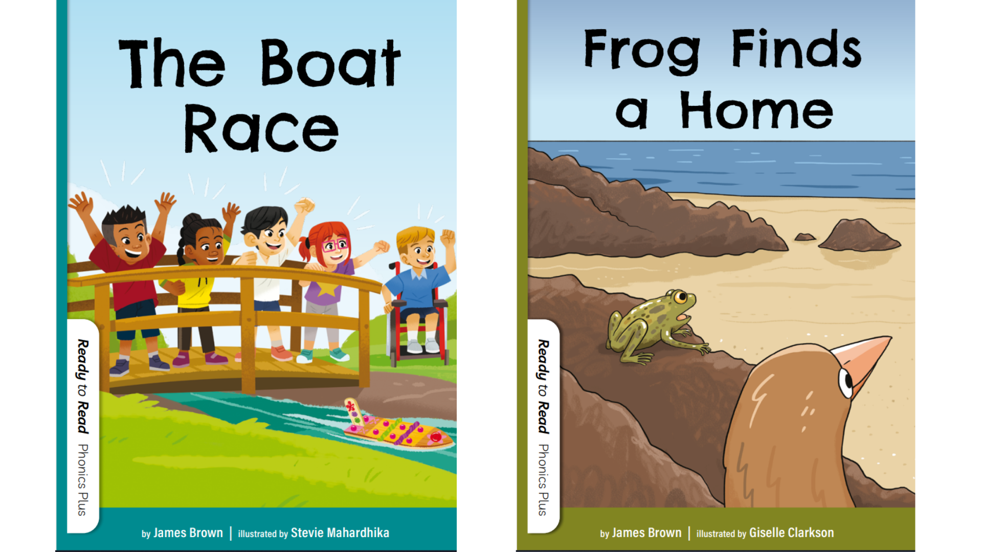 Cover of Boat Race and Frog Finds a Home