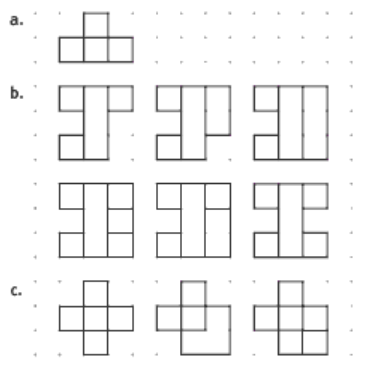 10 different cube shapes.