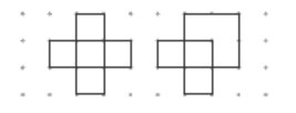 2 different cube shapes.