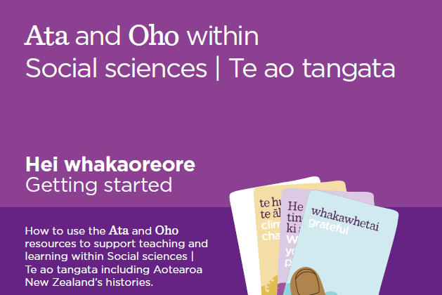 Ata and oho within social sciences - Te ao tangata