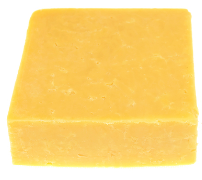 Cheese block.