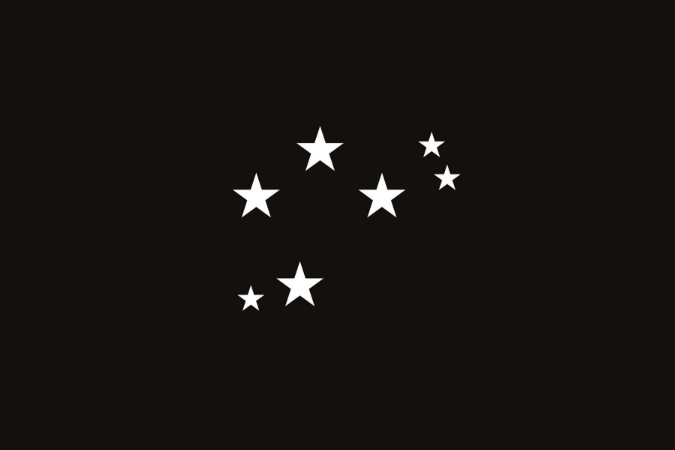 Seven stars of Matariki.