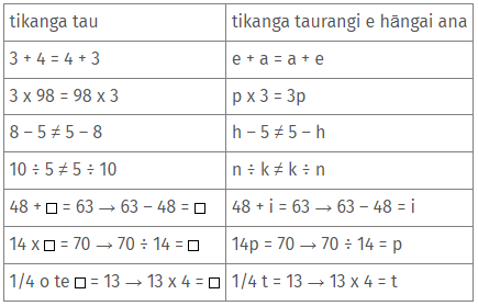 He whakaahua e tautoko ana i ngā ākonga kia whai māramatanga ki ngā mahi pāngarau 