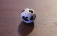 An example of the moon, made from fimo