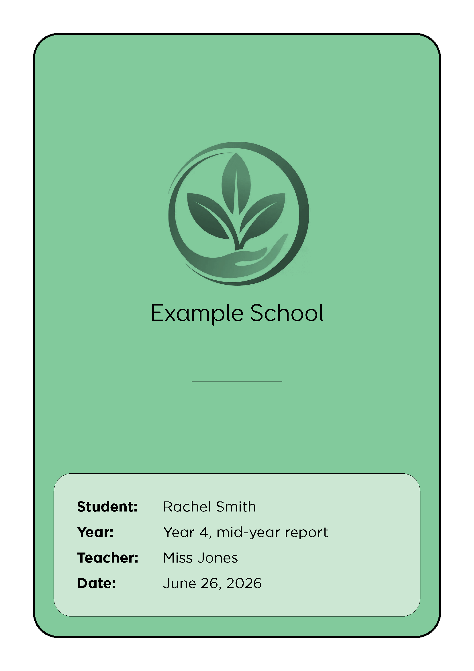 Example Reports