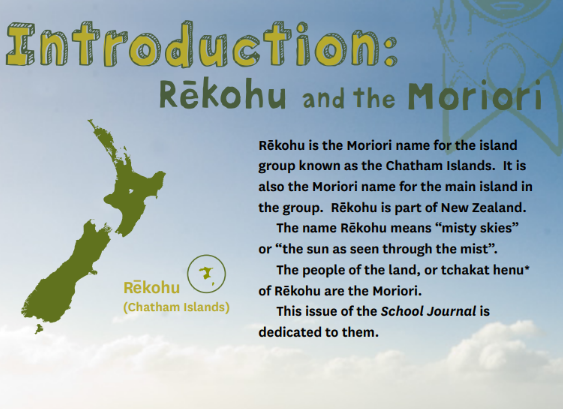 Who Are the Moriori?