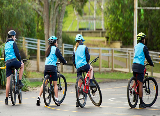 Bike and fitness tracks