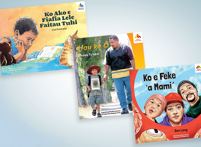 Pacific dual language books