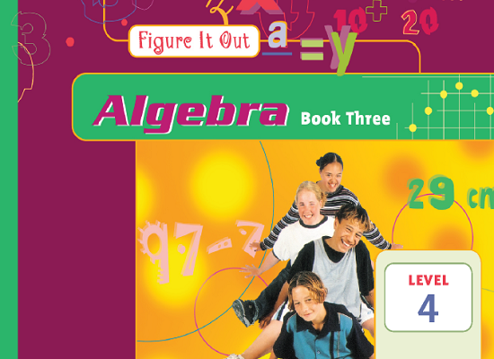 Level 4 Algebra Book 3