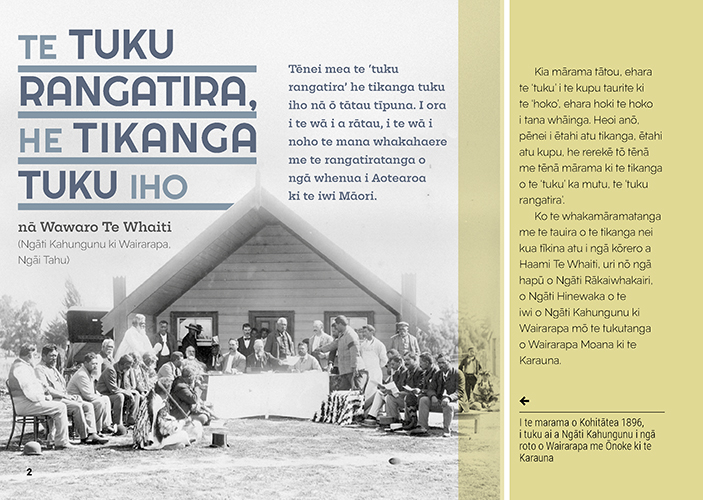 Te tuku rangatira he tikanga tuku iho